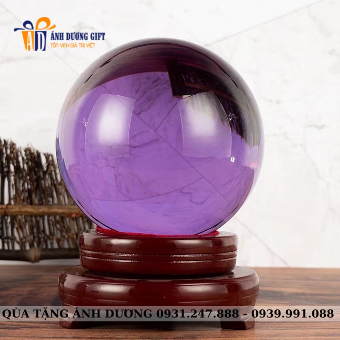 Quả cầu pha lê QCPL08 - Quà Tặng ánh Dương - Công Ty TNHH Sản Xuất Thương Mại ánh Dương Việt Nam