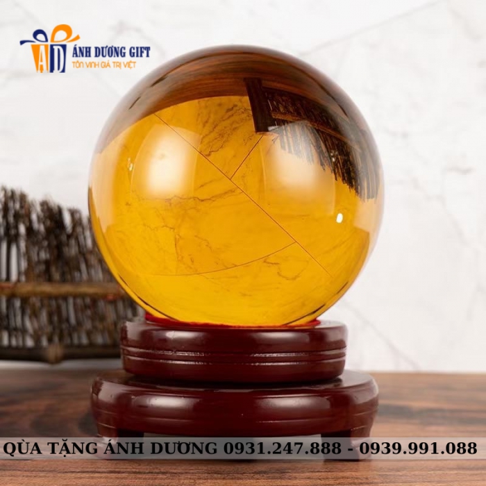 Quả cầu pha lê QCPL09 - Quà Tặng ánh Dương - Công Ty TNHH Sản Xuất Thương Mại ánh Dương Việt Nam