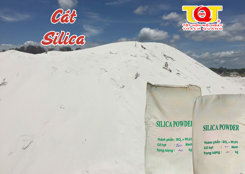 Cát silica - Công Ty TNHH Thương Mại Kỹ Thuật Thạch Quang