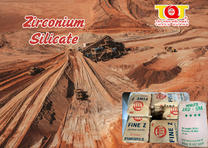 Zirconium Silicate - Công Ty TNHH Thương Mại Kỹ Thuật Thạch Quang