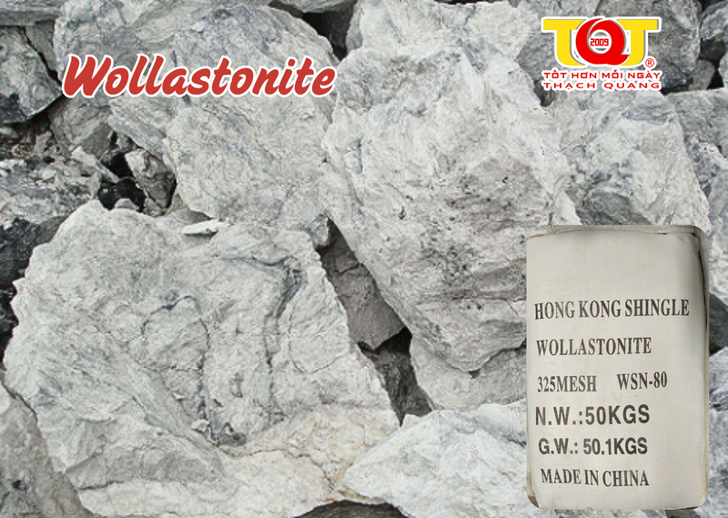 Wollastonite - Công Ty TNHH Thương Mại Kỹ Thuật Thạch Quang