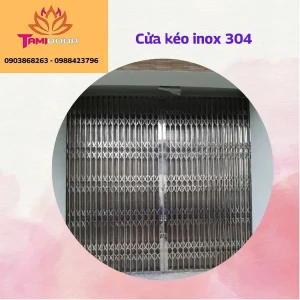 Cửa kéo inox 304