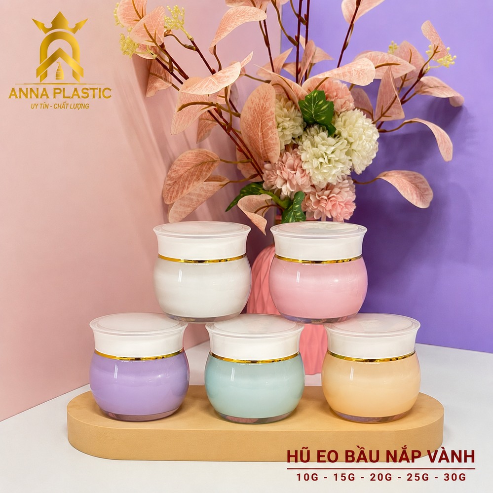 Hũ eo bầu nắp vành