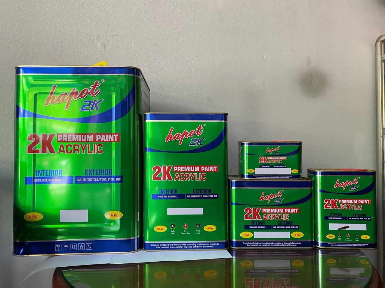 Sơn Hapot 2k - Sơn Gỗ 2K HAPOT - Công Ty TNHH 2K HAPOT PAINT Việt Nam