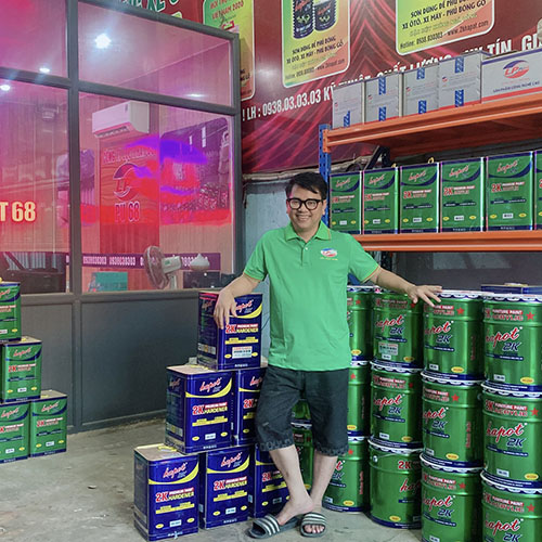 Hình ảnh kho hàng công ty Sơn Lộc Phát PU68 - Sơn Gỗ 2K HAPOT - Công Ty TNHH 2K HAPOT PAINT Việt Nam