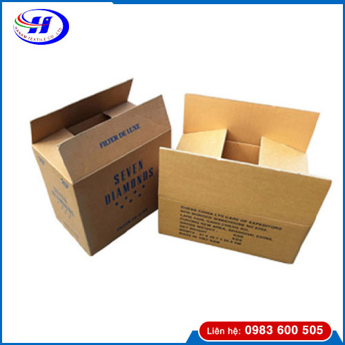 Thùng carton 5 lớp - Bao Bì Carton Hà Nam - Công Ty TNHH Dệt May Hà Nam