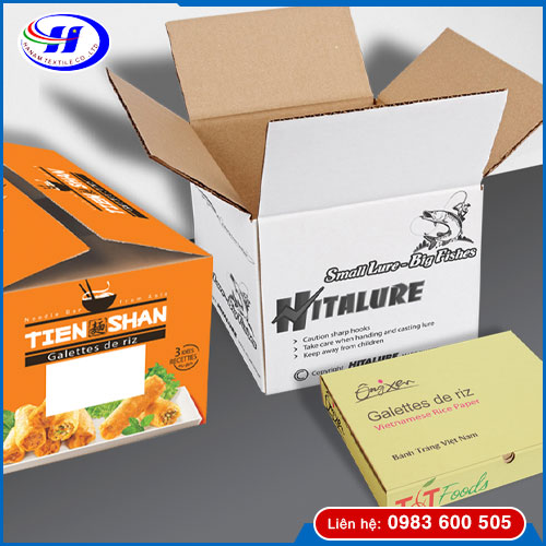 Thùng carton in offset - Bao Bì Carton Hà Nam - Công Ty TNHH Dệt May Hà Nam