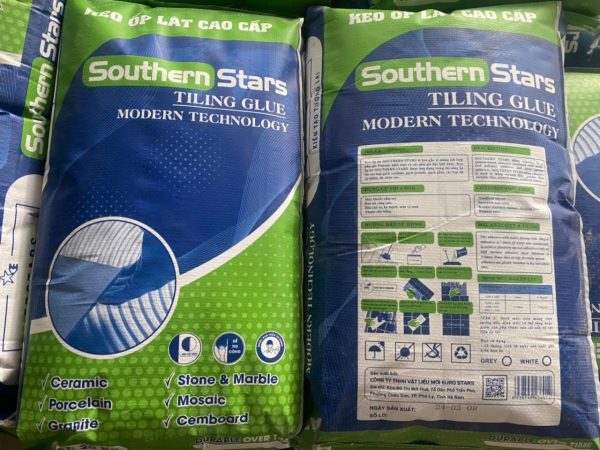 Keo dán gạch Southern Stars - Keo ốp Lát Green Stars - Công Ty TNHH Vật Liệu Mới Euro Stars