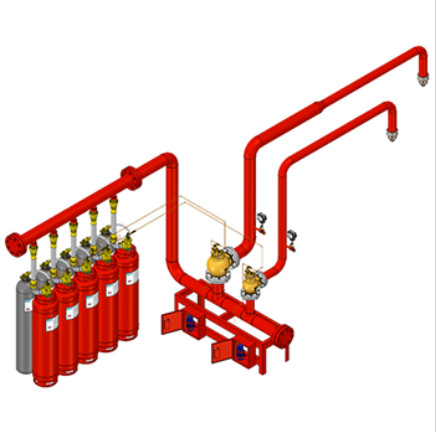 Hệ thống chữa cháy khí - Công Ty TNHH Đầu Tư Xây Dựng Và Thương Mại Thủy Minh