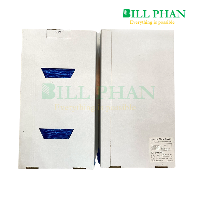 Hộp túi bọc giày dành cho máy bọc giày tự động - Thiết Bị Tự Động Hóa Bill Phan - Công Ty TNHH Bill Phan