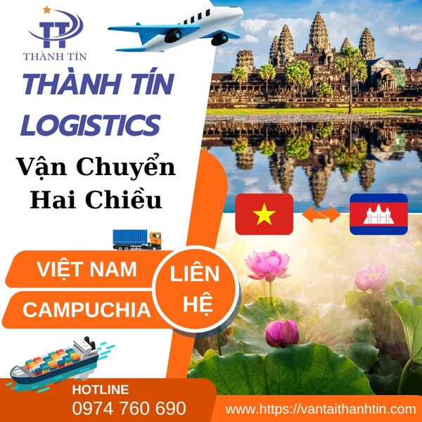 Dịch vụ vận chuyển Việt Nam - Campuchia - Logistics Thành Tín  - Công Ty TNHH Thương Mại Và Logistics Thành Tín