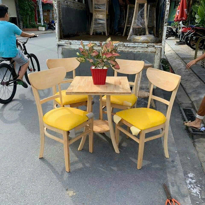 Bàn ghế cafe - Xưởng Gỗ Nội Thất Decor