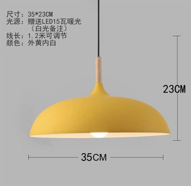 Chao đèn thả đui gỗ