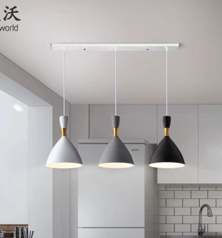 Chảo đèn thả đuôi xi mạ