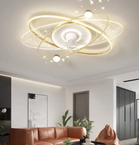 Đèn ốp trần liền quạt