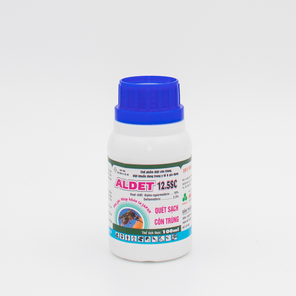 Aldet 12.5SC 100ml - Thuốc Diệt Côn Trùng Hải Phong - Công Ty TNHH Sản Xuất Và Thương Mại Dịch Vụ Hải Phong