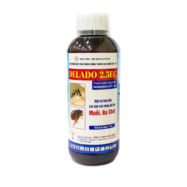 Delado 2.5EC - Thuốc Diệt Côn Trùng Hải Phong - Công Ty TNHH Sản Xuất Và Thương Mại Dịch Vụ Hải Phong