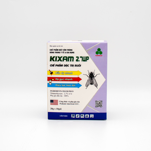 Hộp Kixam - Thuốc Diệt Côn Trùng Hải Phong - Công Ty TNHH Sản Xuất Và Thương Mại Dịch Vụ Hải Phong