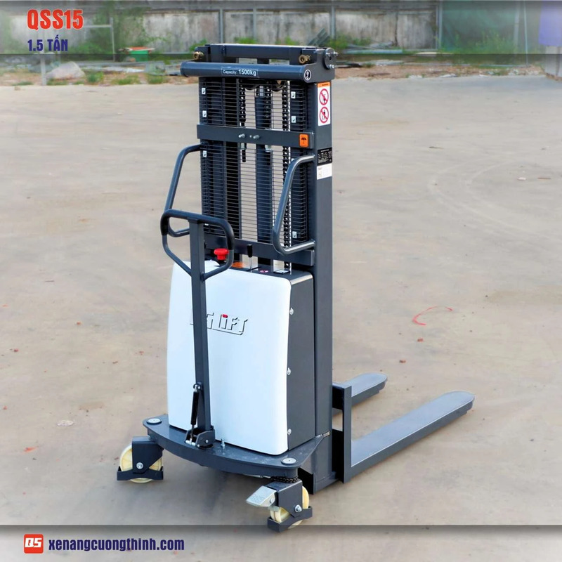 Xe nâng bán tự động 1.5 tấn QSS15 - Xe Nâng Cường Thịnh - Công Ty TNHH Xe Nâng Cường Thịnh