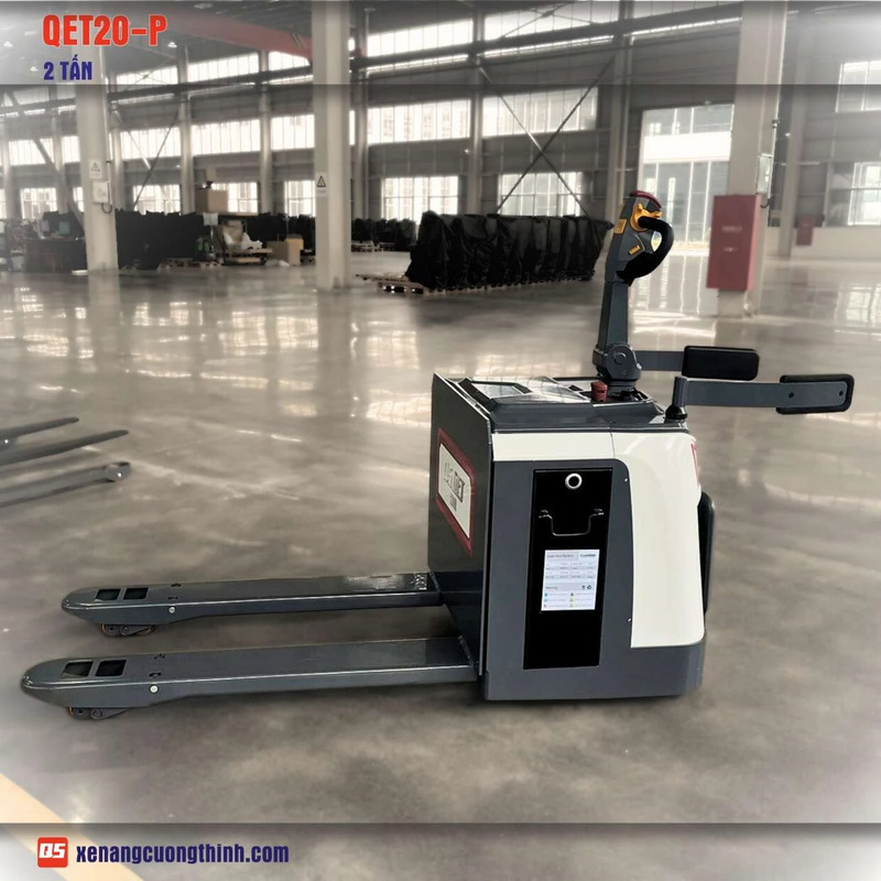 Xe nâng tay điện thấp 2 tấn công suất cao - Xe Nâng Cường Thịnh - Công Ty TNHH Xe Nâng Cường Thịnh