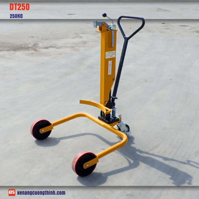Xe nâng di chuyển phuy 250kg DT250 - Xe Nâng Cường Thịnh - Công Ty TNHH Xe Nâng Cường Thịnh