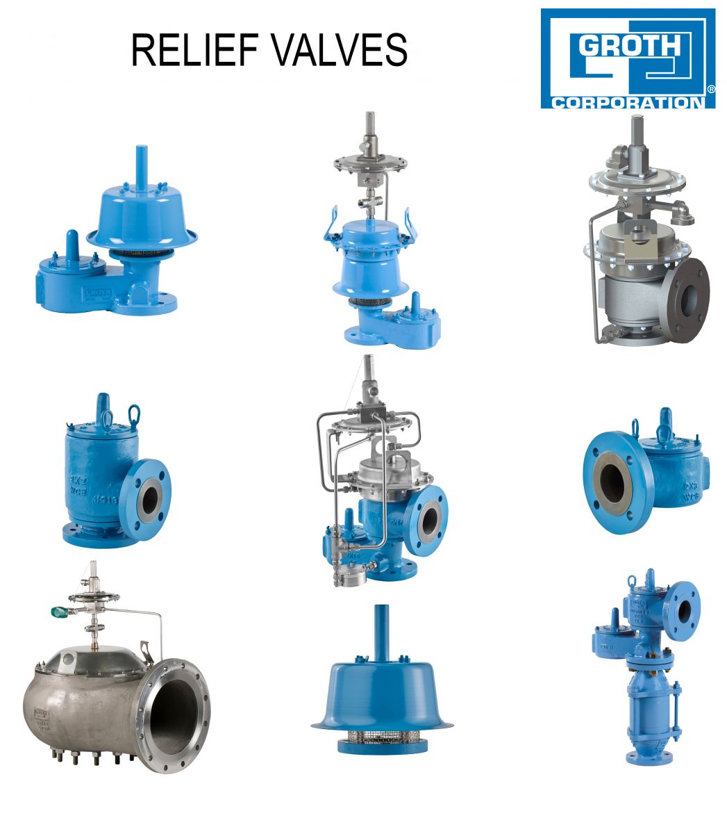 Van an toàn Groth Corporation (Relief Valves)