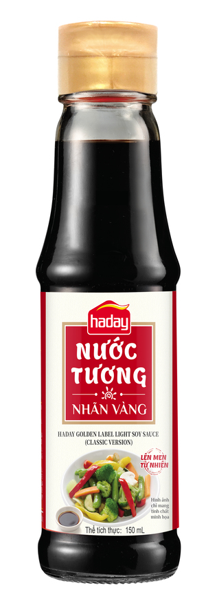 Nước tương nhãn vàng - Gia Vị Haday - Công Ty TNHH Haday Việt Nam