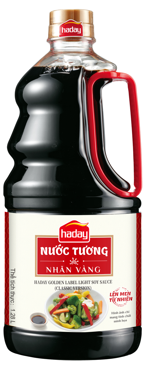 Nước tương nhãn vàng