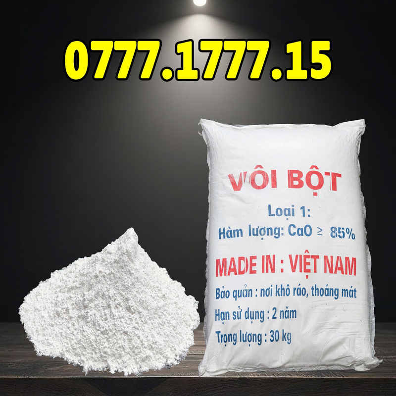 Vôi bột - Vôi, Bột Đá CaCO3 Thịnh Hồng Phát - Công Ty TNHH Xuất Nhập Khẩu Thịnh Hồng Phát