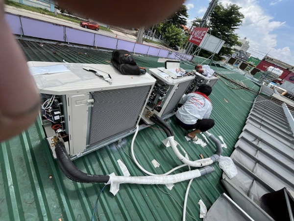Thi công máy lạnh - Công Ty TNHH Thương Mại Dịch Vụ Thiên Ngân Phát