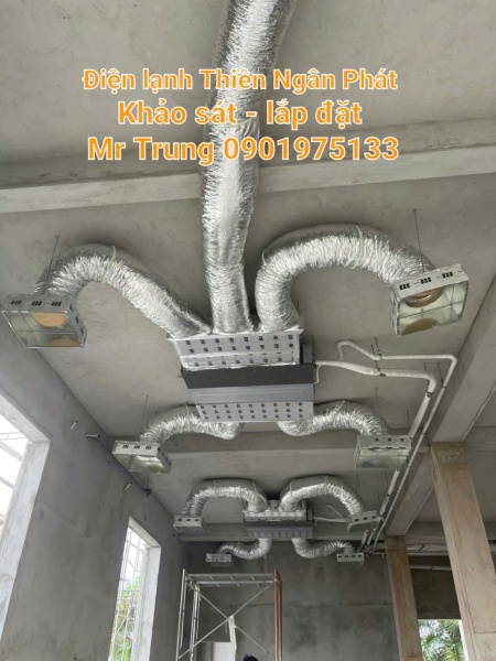 Thi công máy lạnh - Công Ty TNHH Thương Mại Dịch Vụ Thiên Ngân Phát