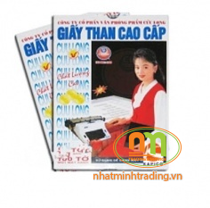 Giấy than Cửu Long xanh - Văn Phòng Phẩm Hanko Hà Nam - Công Ty TNHH SX TM DV Hanko Hà Nam