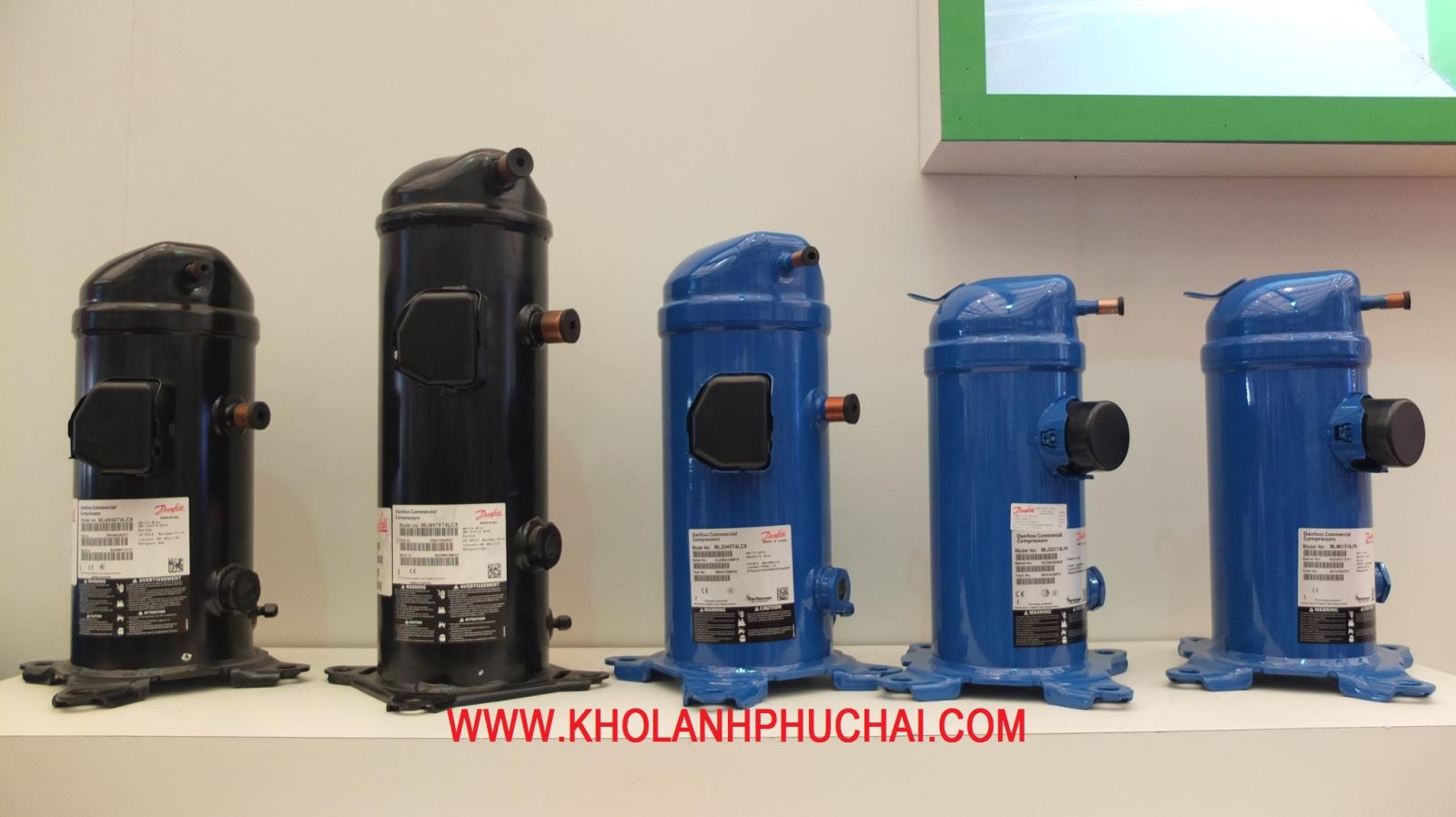 Máy nén lạnh Danfoss - Kho Lạnh Phúc Hải - Công Ty TNHH Thương Mại Dịch Vụ Cơ Điện Lạnh Phúc Hải