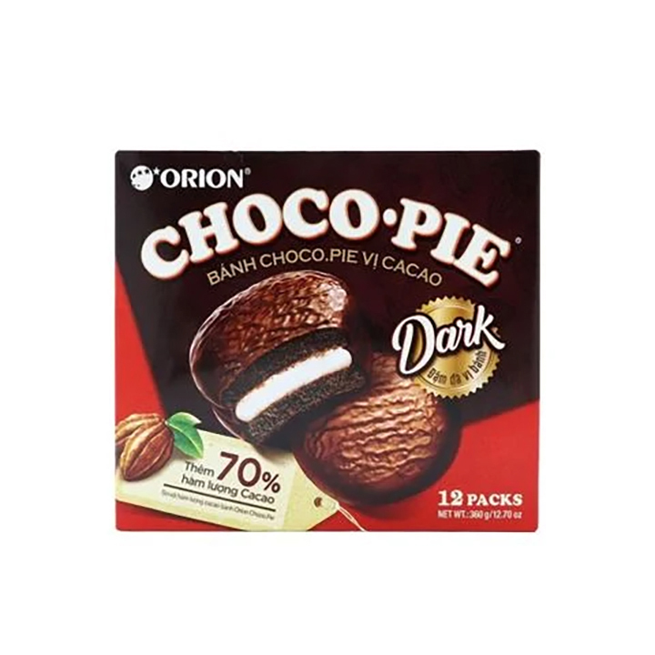 Bánh Chocopie vị cacao - Siêu Thị VN Ngày Mới - Công Ty TNHH Thương Mại Dịch Vụ VN Ngày Mới