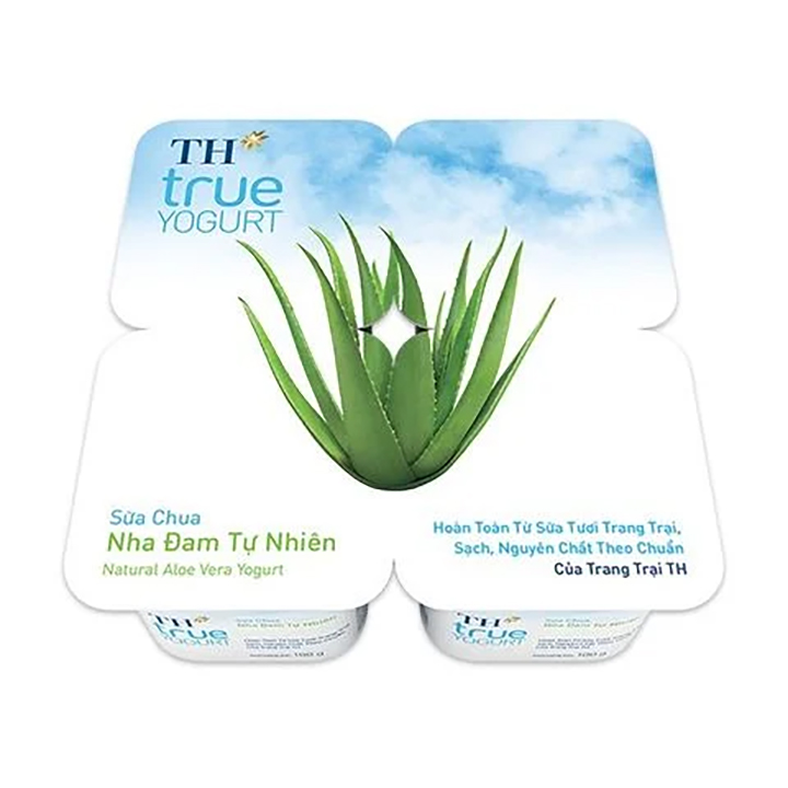 Sữa chua nha đam TH True Milk - Siêu Thị VN Ngày Mới - Công Ty TNHH Thương Mại Dịch Vụ VN Ngày Mới