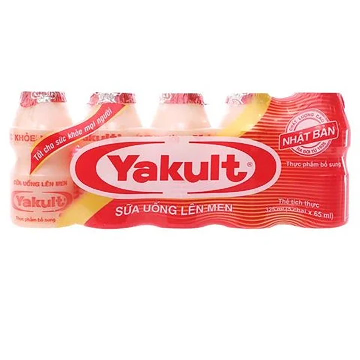 Sữa chua uống Yakult - Siêu Thị VN Ngày Mới - Công Ty TNHH Thương Mại Dịch Vụ VN Ngày Mới