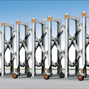 Cổng xếp inox - Công Ty TNHH MTV Thương Mại Và Dịch Vụ Nam Thiên Long