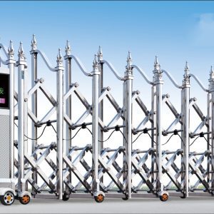 Cổng xếp inox - Công Ty TNHH MTV Thương Mại Và Dịch Vụ Nam Thiên Long
