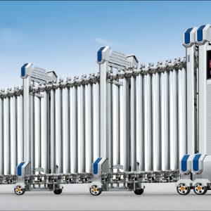 Cổng xếp inox - Công Ty TNHH MTV Thương Mại Và Dịch Vụ Nam Thiên Long
