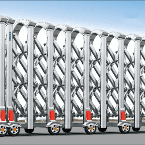 Cổng xếp inox - Công Ty TNHH MTV Thương Mại Và Dịch Vụ Nam Thiên Long