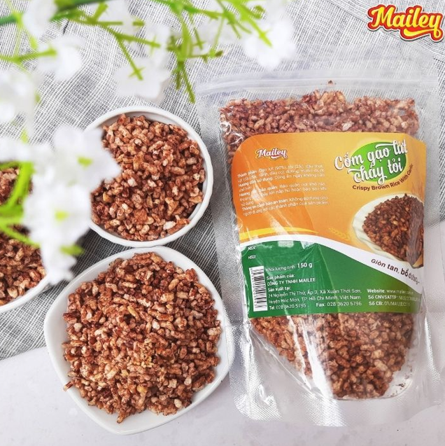 Gạo lứt cháy tỏi 150gr - Công Ty TNHH Mailee