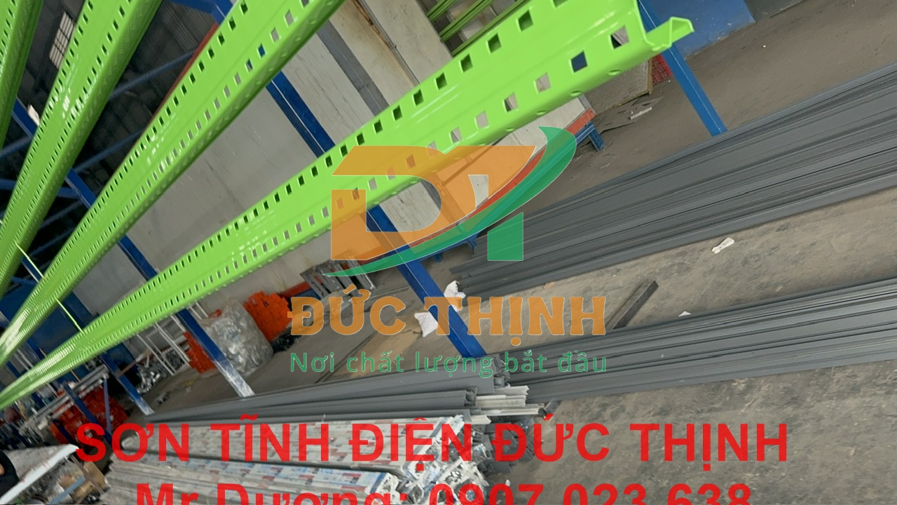 Dịch vụ sơn tĩnh điện - Công Ty TNHH Sản Xuất Cơ Khí Đức Thịnh