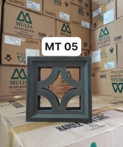 Gạch thông gió xi măng xám