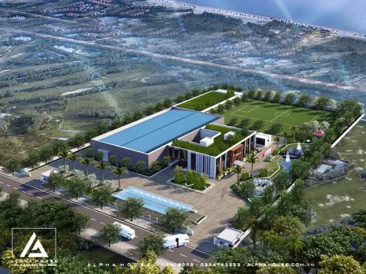 Bồn khuấy và bồn chứa nhà máy sơn SKEY