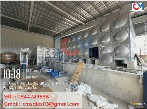 Bồn lắp ghép 108m3