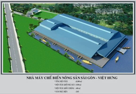 Nhà máy chế biến nông sản Sài Gòn – Việt Hưng