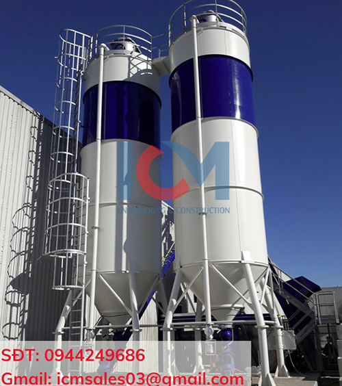 Silo chứa chất thải 200 tấn