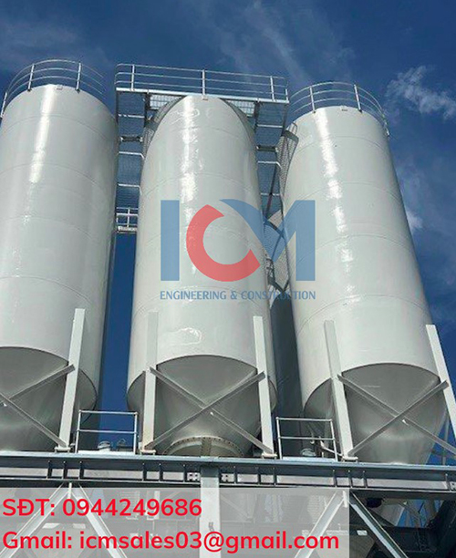 Silo chứa ngũ cốc 120 tấn