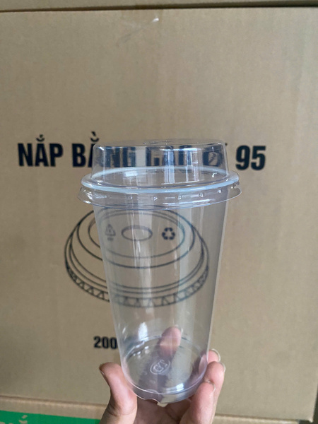 Cốc nhựa dùng 1 lần - Nắp Ly Nắp Nhựa PET - Công Ty TNHH Nhựa Nguyên Anh