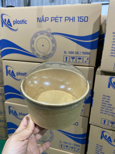 Cốc nhựa dùng 1 lần - Nắp Ly Nắp Nhựa PET - Công Ty TNHH Nhựa Nguyên Anh